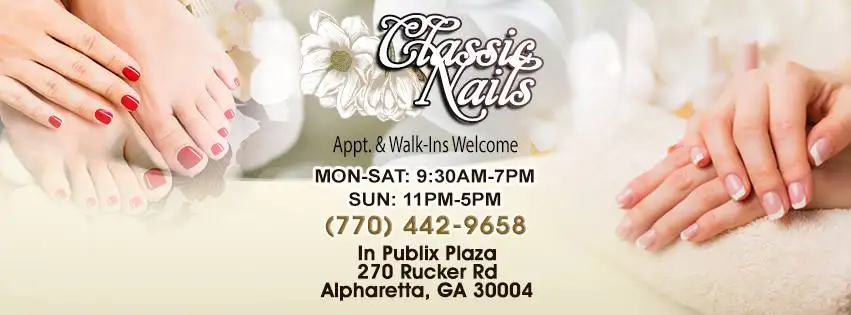 Nail salon Alpharetta | Classic Nails & Spa | GA 30004